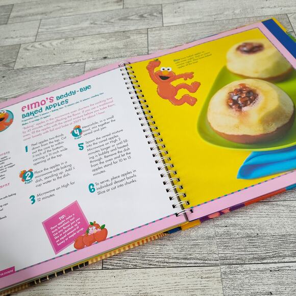 Sesame C is for Cooking Cookbook Childrens Kids Recipes from the Street - Spiral - Picture 7 of 14